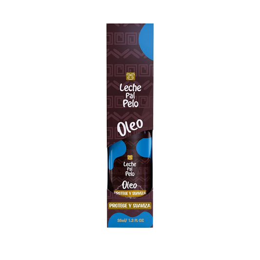 Leche Pal Pelo Aceite para el Cabello Oleo rizos y ondas 35 ml