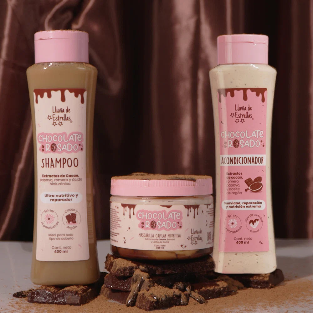 Lluvia de Estrellas Kit Chocolate Rosado