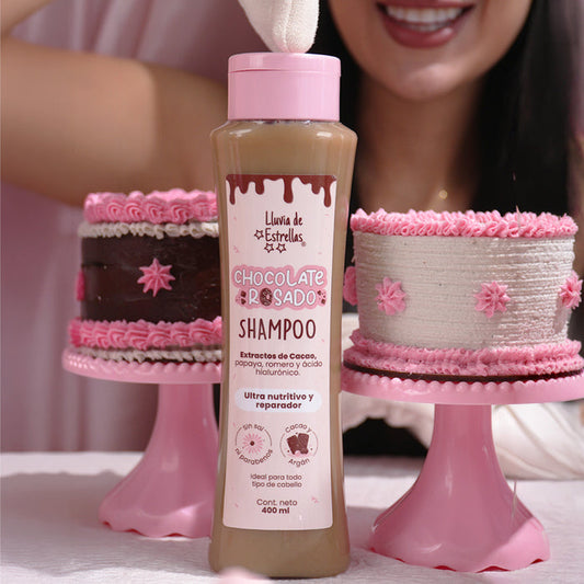 Lluvia de Estrellas Shampoo Chocolate Rosado