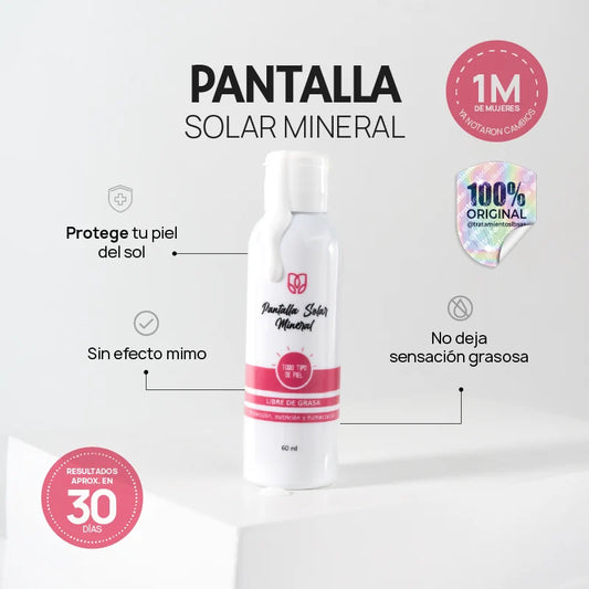 Pantalla Solar Mineral LB
