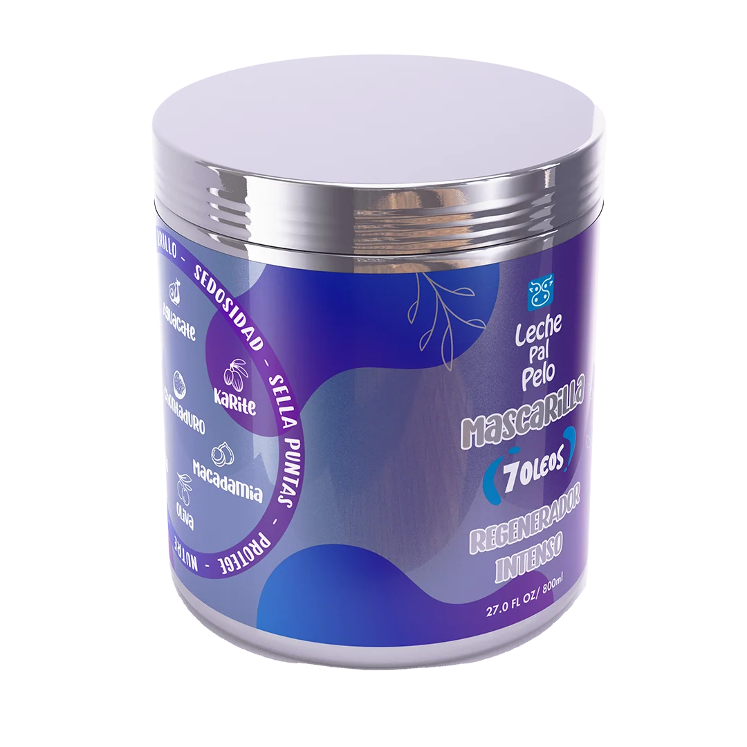 Leche Pal Pelo Mascarilla Regenerador Intenso 7 Oleos 800ml
