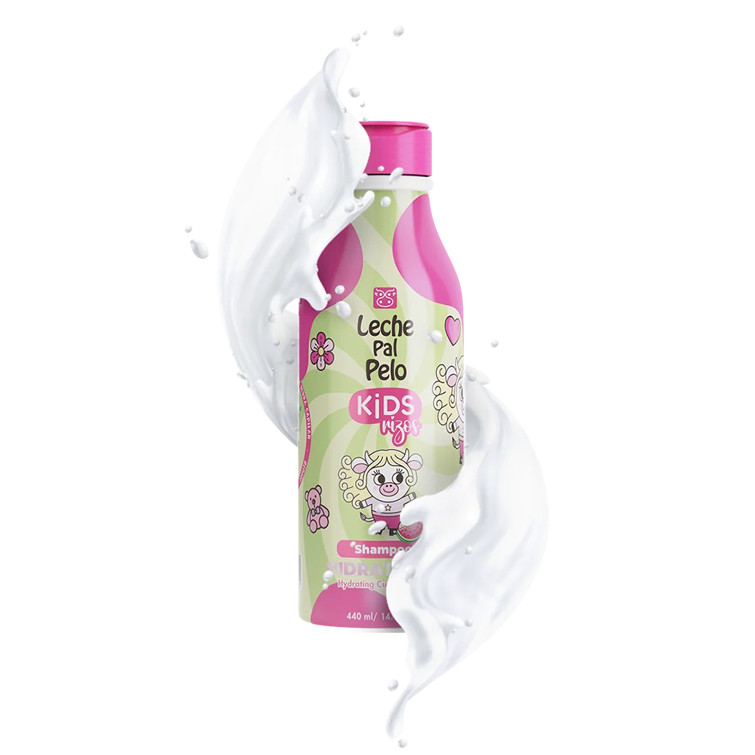 Leche Pal Pelo Shampoo Kids Rizos Hidratante