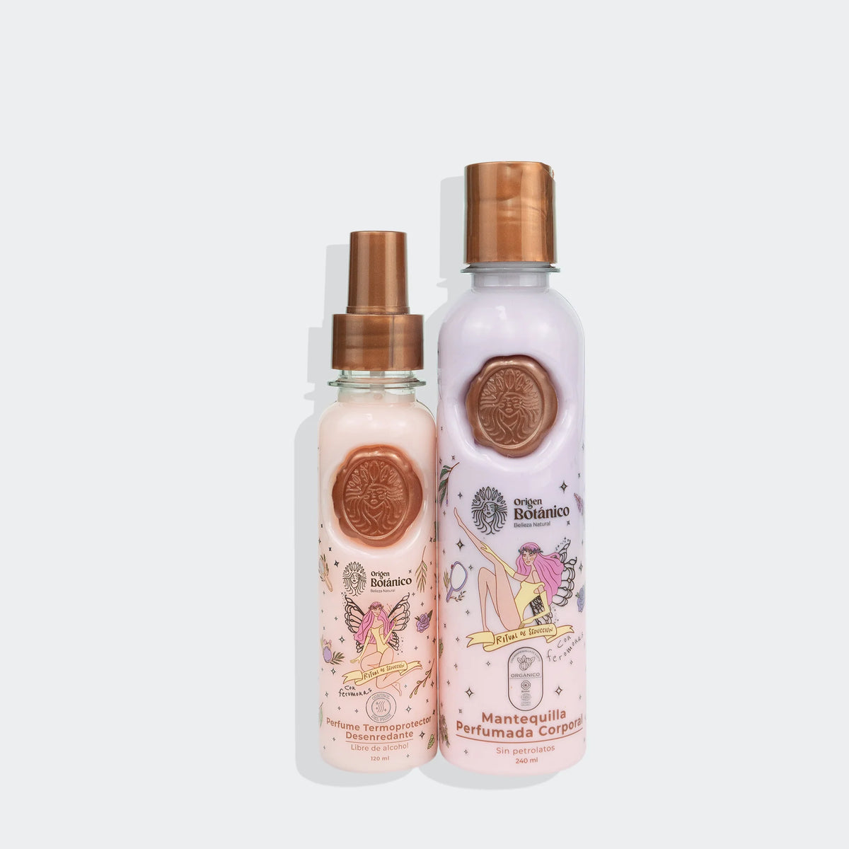 Origen Botanico Combo Duo Mantequilla Y Perfume Termoprotector Ritual de seduccion