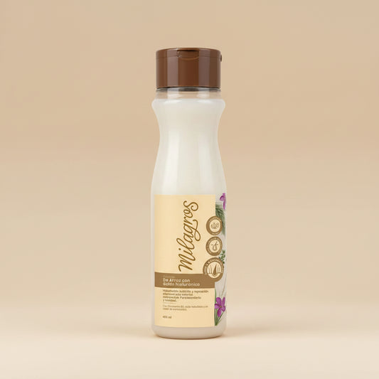 Shampoo Arroz y Linaza Milagros