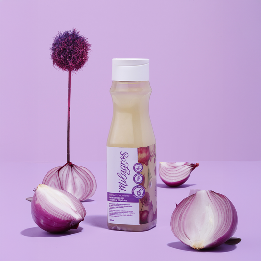 Milagros Shampoo Crecimiento con Extractos de Cebolla y Peptidos