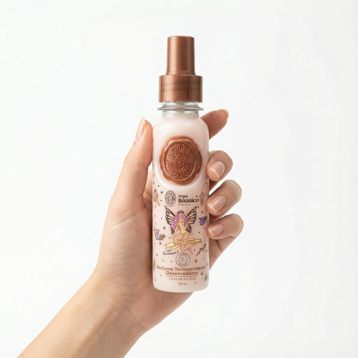 Origen botanico Perfume termoprotector desenredante Ritual de Seducción (Rosa)