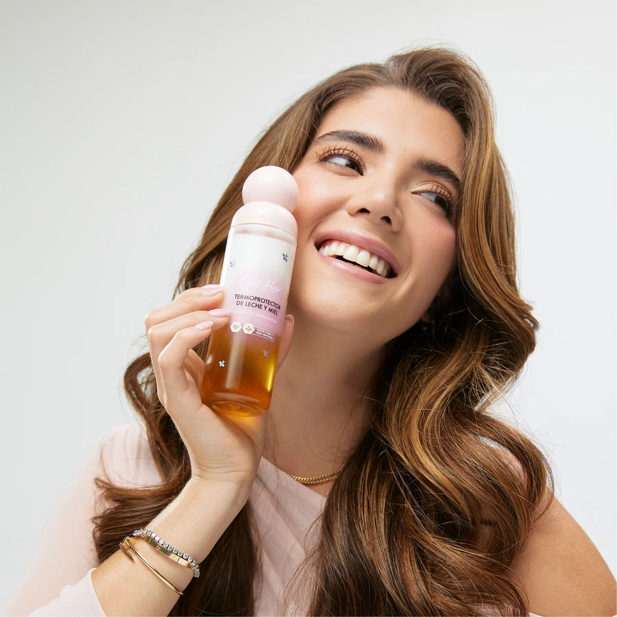 Click Hair Termoprotector Bifasico de Leche y Miel