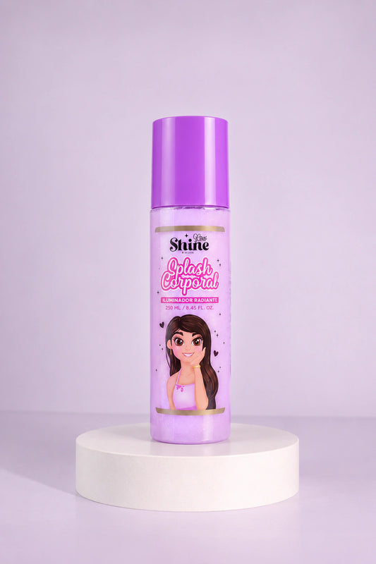 Glow Shine By La YAJA Splash Morado 250ml