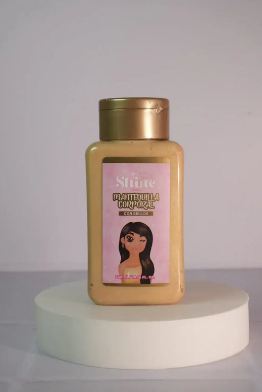 Glow Shine By La YAJA Mantequilla Corporal Dorada 300 Ml