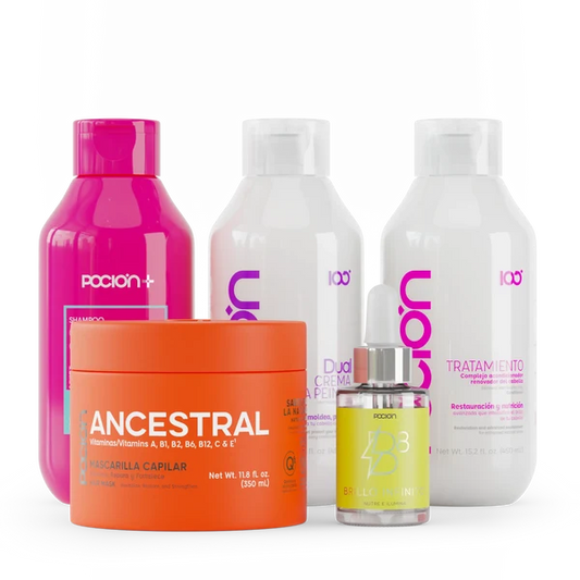 La pocion Kit Control Grasa + Reparación Anti-Frizz