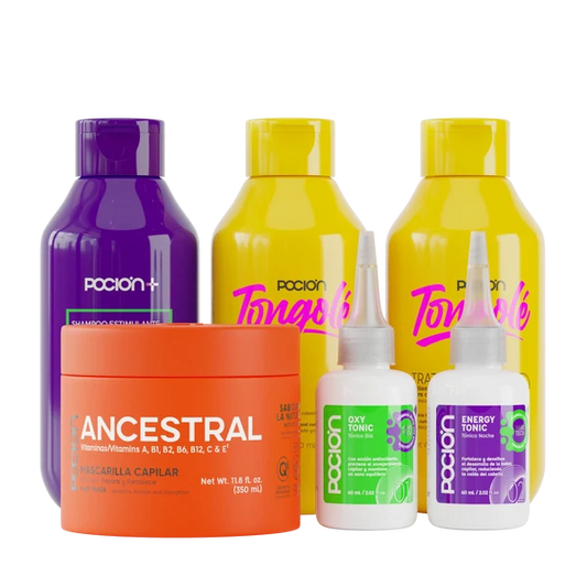 La pocion Kit Rizos Fuertes y Reparados
