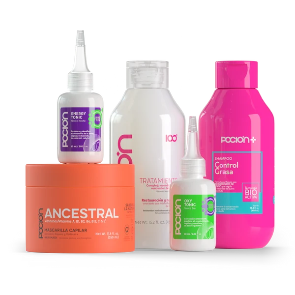 La pocion Kit Control grasa y crecimiento