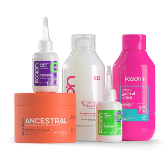 La pocion Kit Control grasa y crecimiento