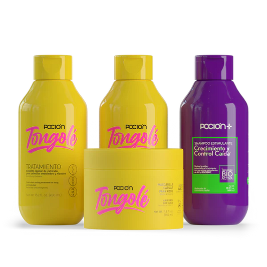 La pocion Kit Rizos largos e hidratados