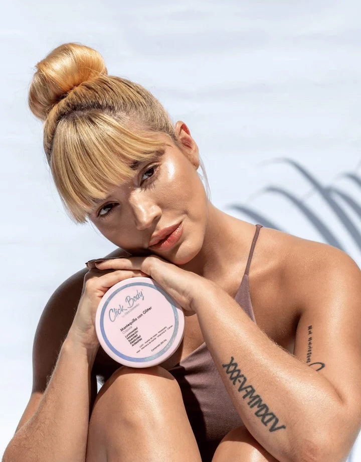 Click Hair Mantequilla con Glitter