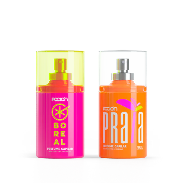 La pocion Dúo de perfumes capilares