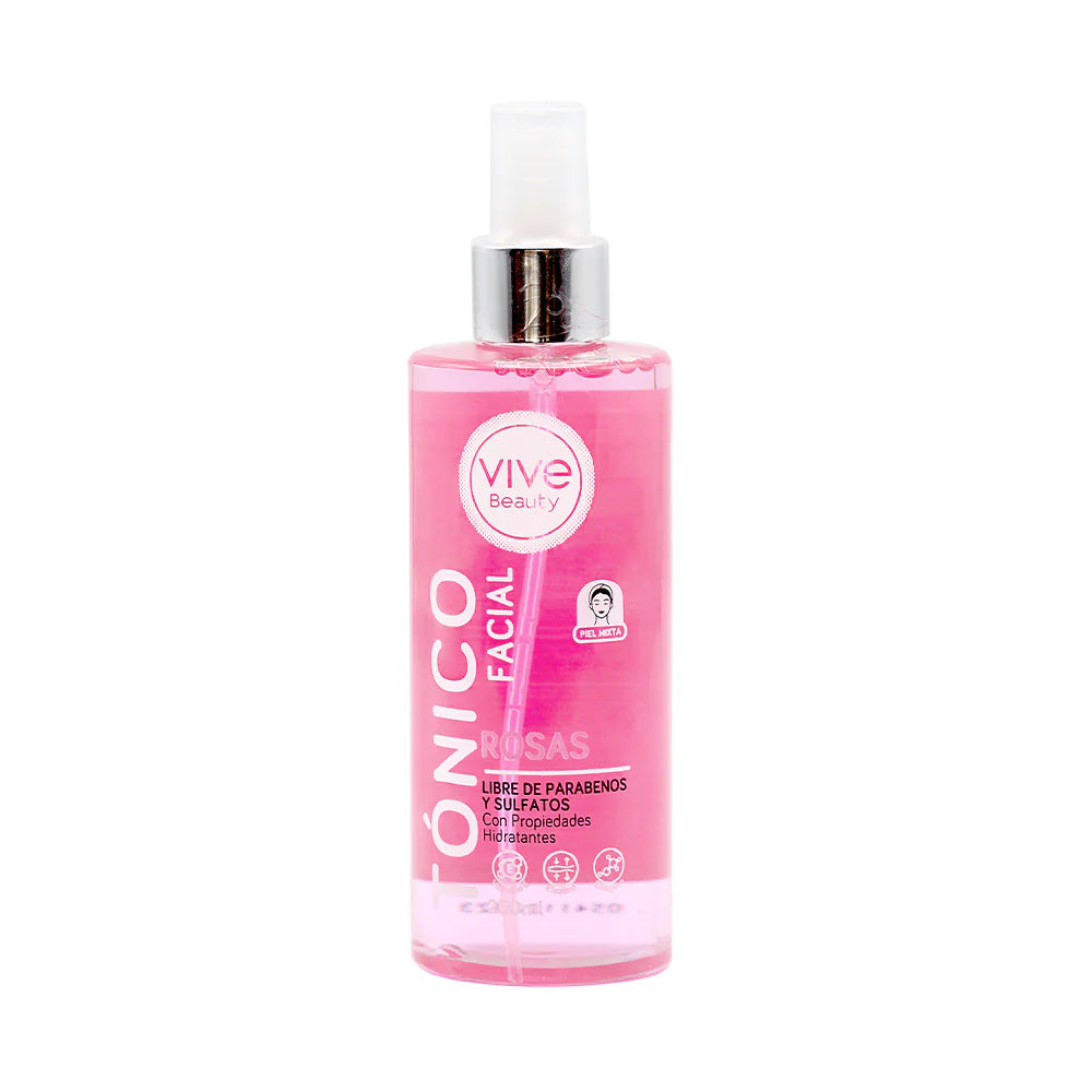 Vive Beauty Tonico de rosas 250 ml
