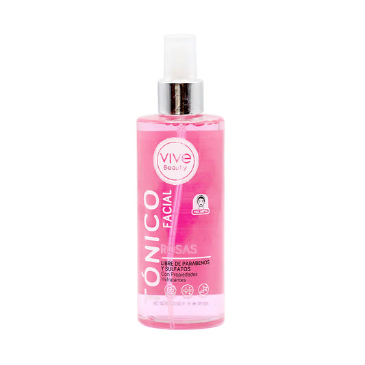 Vive Beauty Tonico de rosas 250 ml