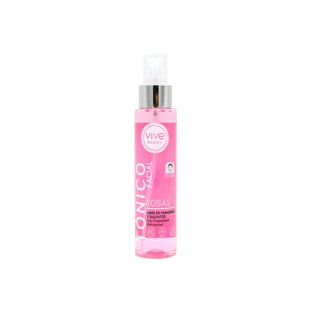 Vive Beauty Tonico de rosas 110 ml